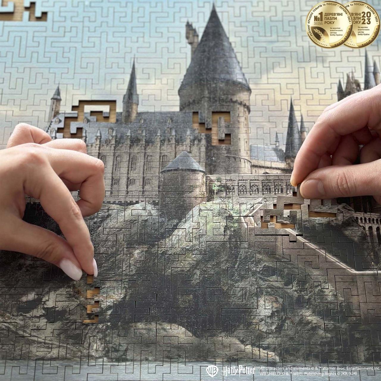Пазл дерев'яний фігурний Woods Story Гаррі Поттер Серія Замок Хогвартс - фото 6 Пазл дерев'яний фігурний Woods Story Гаррі Поттер Серія Замок Хогвартс - фото 6