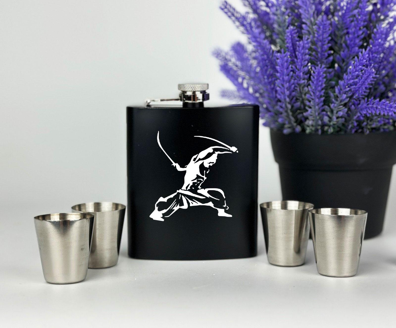 Подарочный набор Казак фляга с рюмками (12776206)