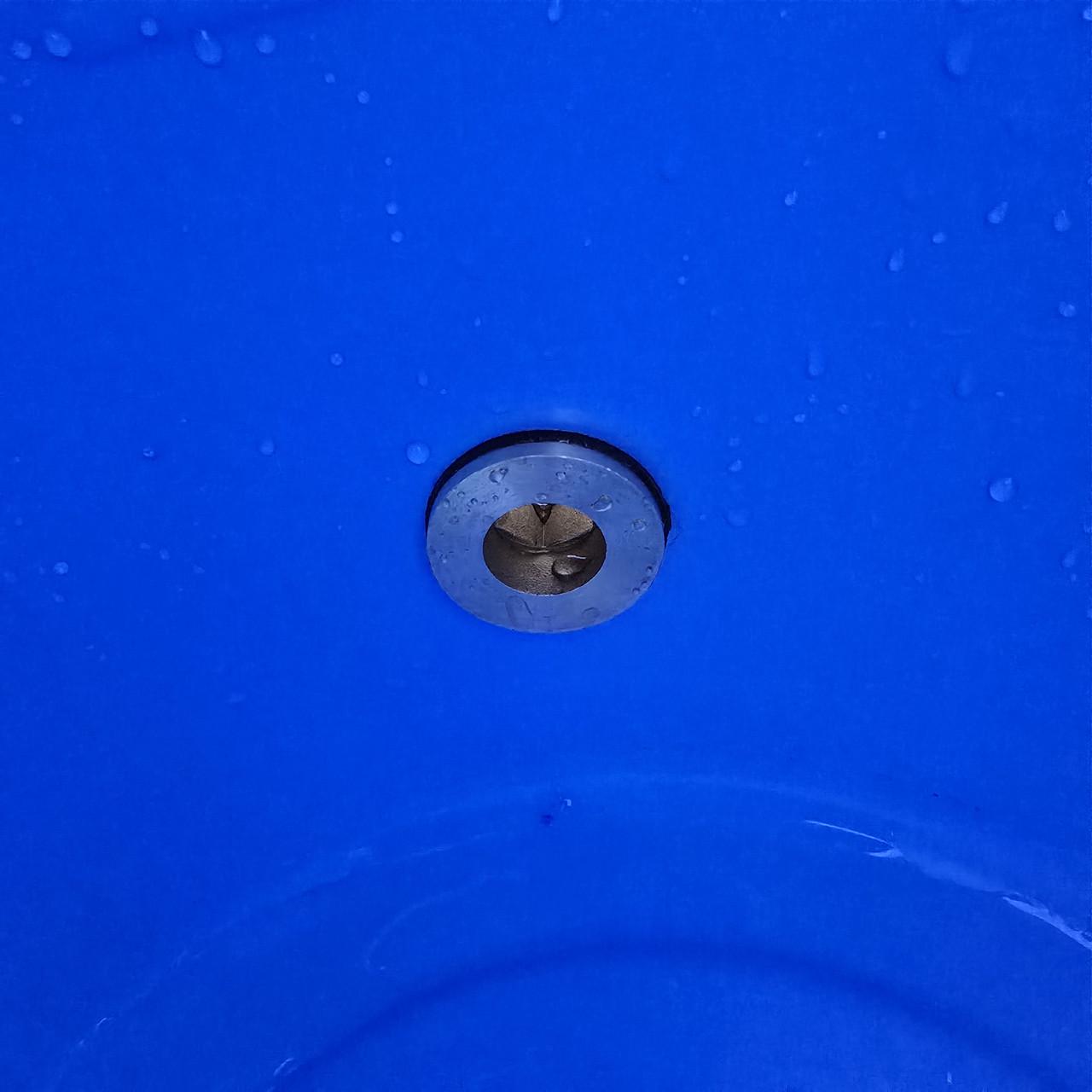 Бочка для брожения Litolan с винным клапаном U-образный и латунным сливным краном 1/2" 45 л (29646) - фото 3