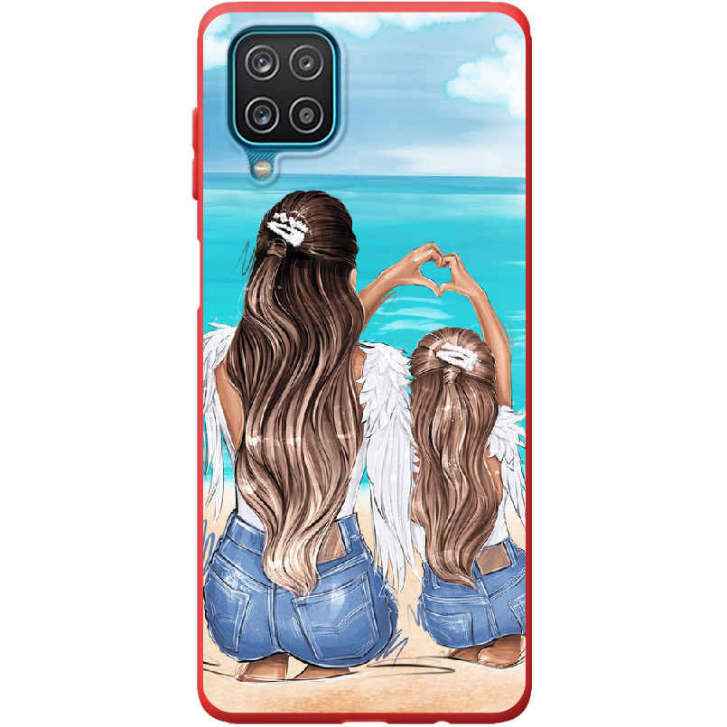 Чохол Boxface Samsung A125 Galaxy A12 Family Vacation Червоний силікон  (41506-up2380-41673)