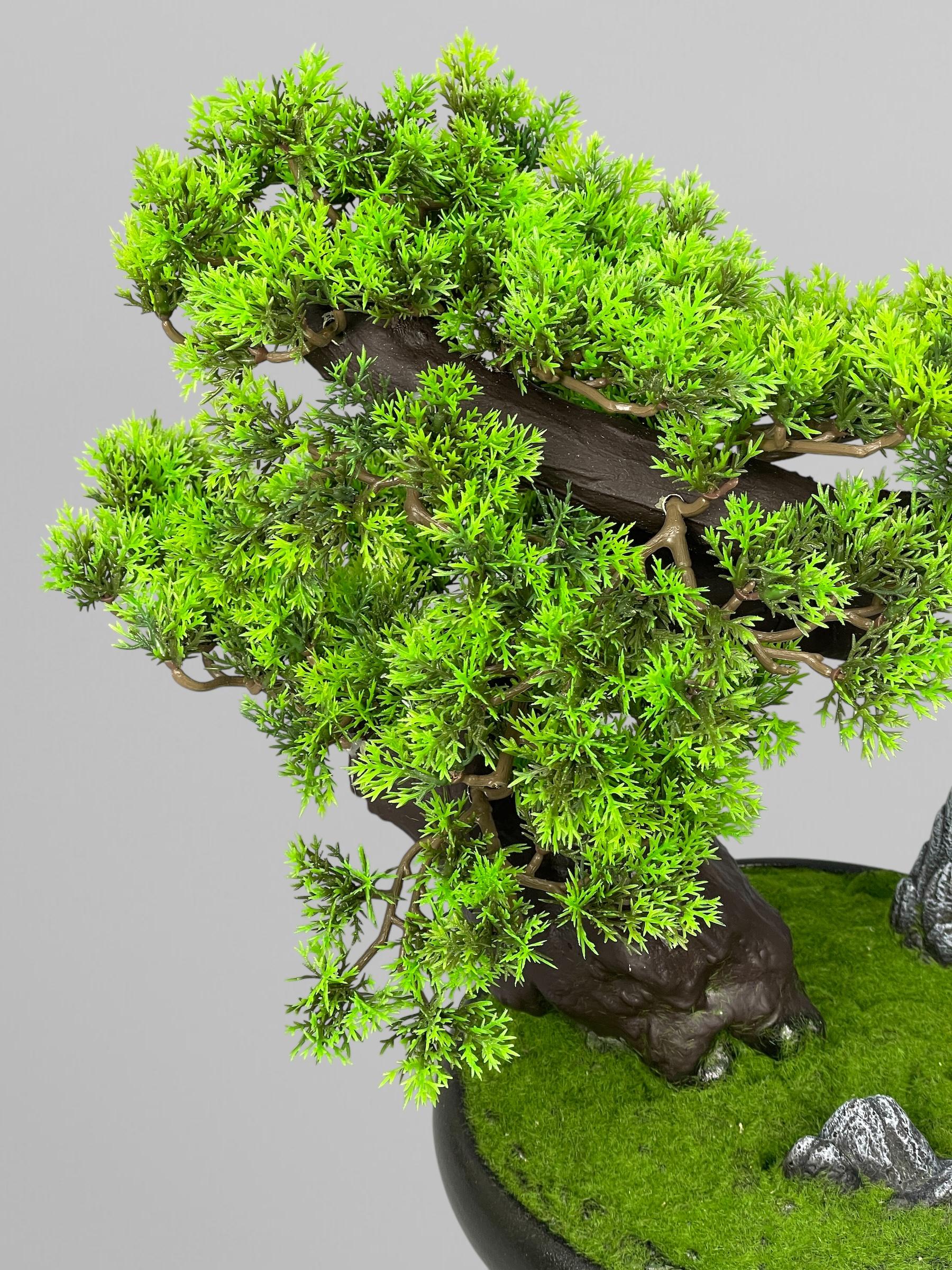 Бонсай 42 см Зеленый (Б011) - фото 3 Бонсай 42 см Зеленый (Б011) - фото 3