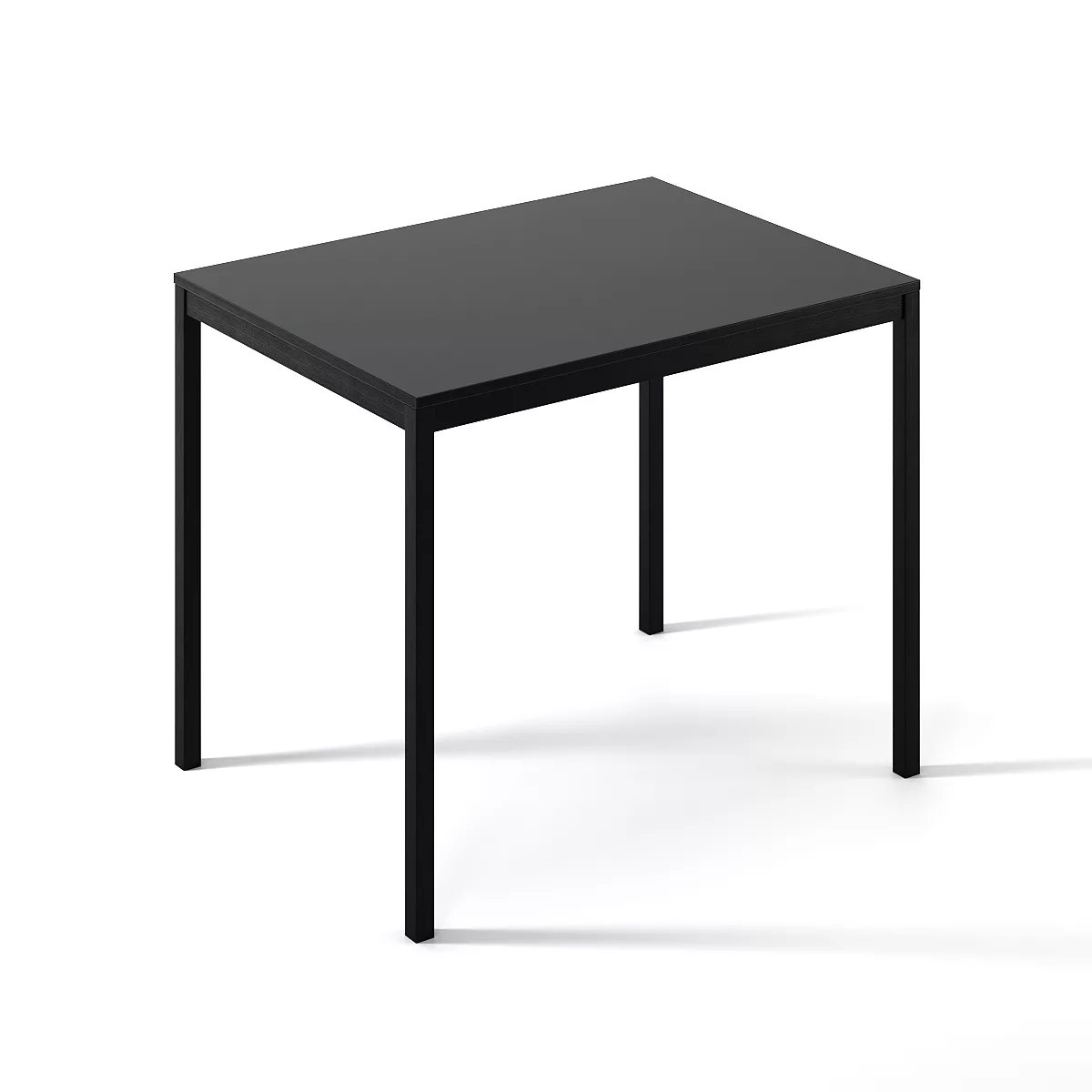Письмовий стіл AiH Brevity Loft mid ЛДСП/метал 90x75x67 см Графіт/Чорний (TB02070000030) - фото 3