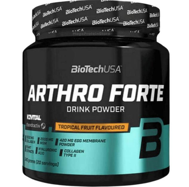 Хондропротектор для спорта BioTechUSA Arthro Forte 340 г 20 порций Tropical Fruit