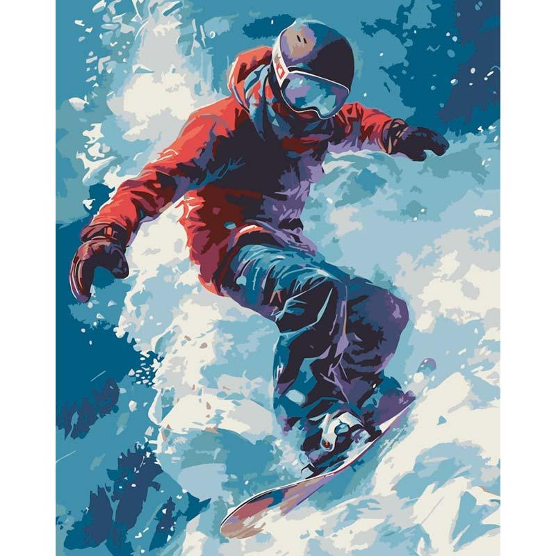 Картина по номерам ART CRAFT Зимний драйв 40х50 см (10157-AC)