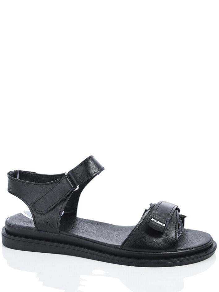 Босоножки кожаные ITTS N21-1 р. 38 Черный Босоножки кожаные ITTS N21-1 р. 38 Черный