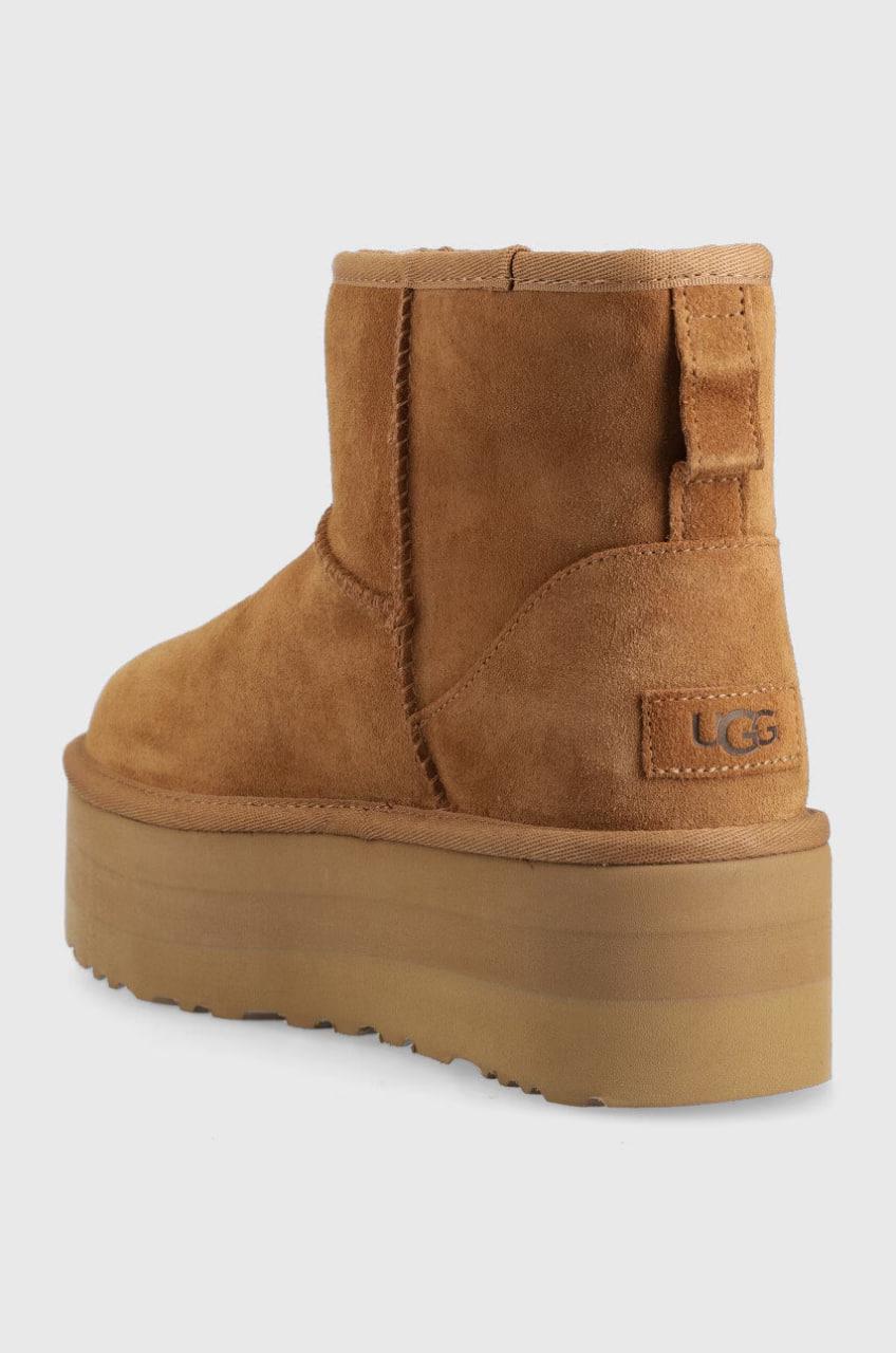 Уги женские UGG Classic Mini Platform р. 40 Коричневый (24222975) - фото 2