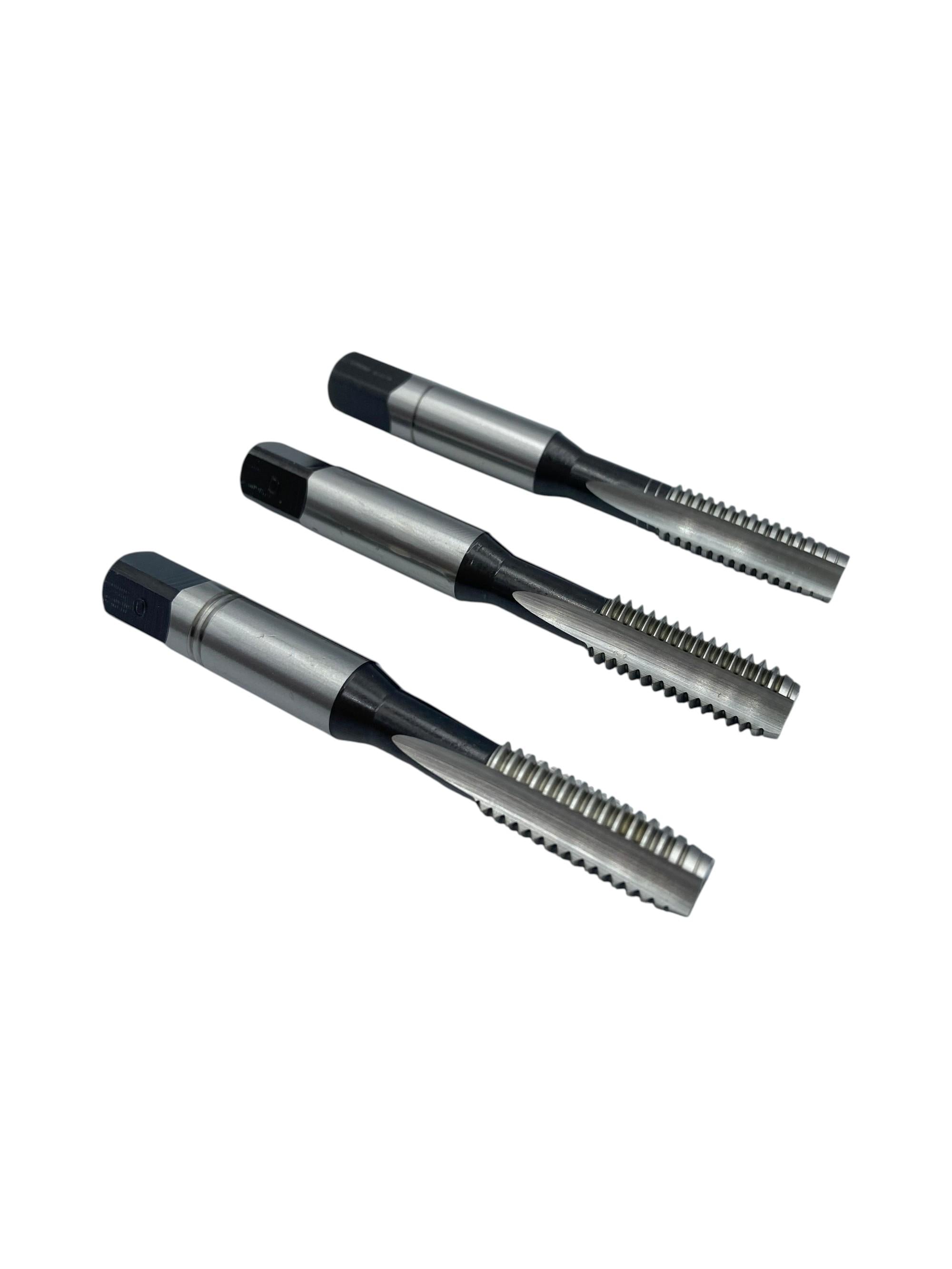 Метчик дюймовый UNC 3/8" 16 нитей Р6М5 HSS N1110-S 111069 DC Swiss 3 шт.