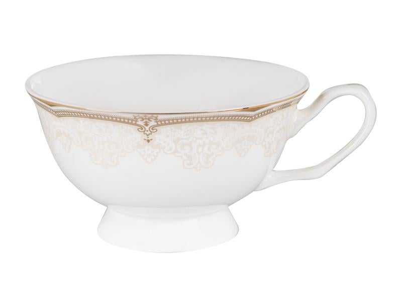 Чайний сервіз Lefard Золота класика на 6 персон з чайником Білий (440-132) - фото 3 Чайний сервіз Lefard Золота класика на 6 персон з чайником Білий (440-132) - фото 3