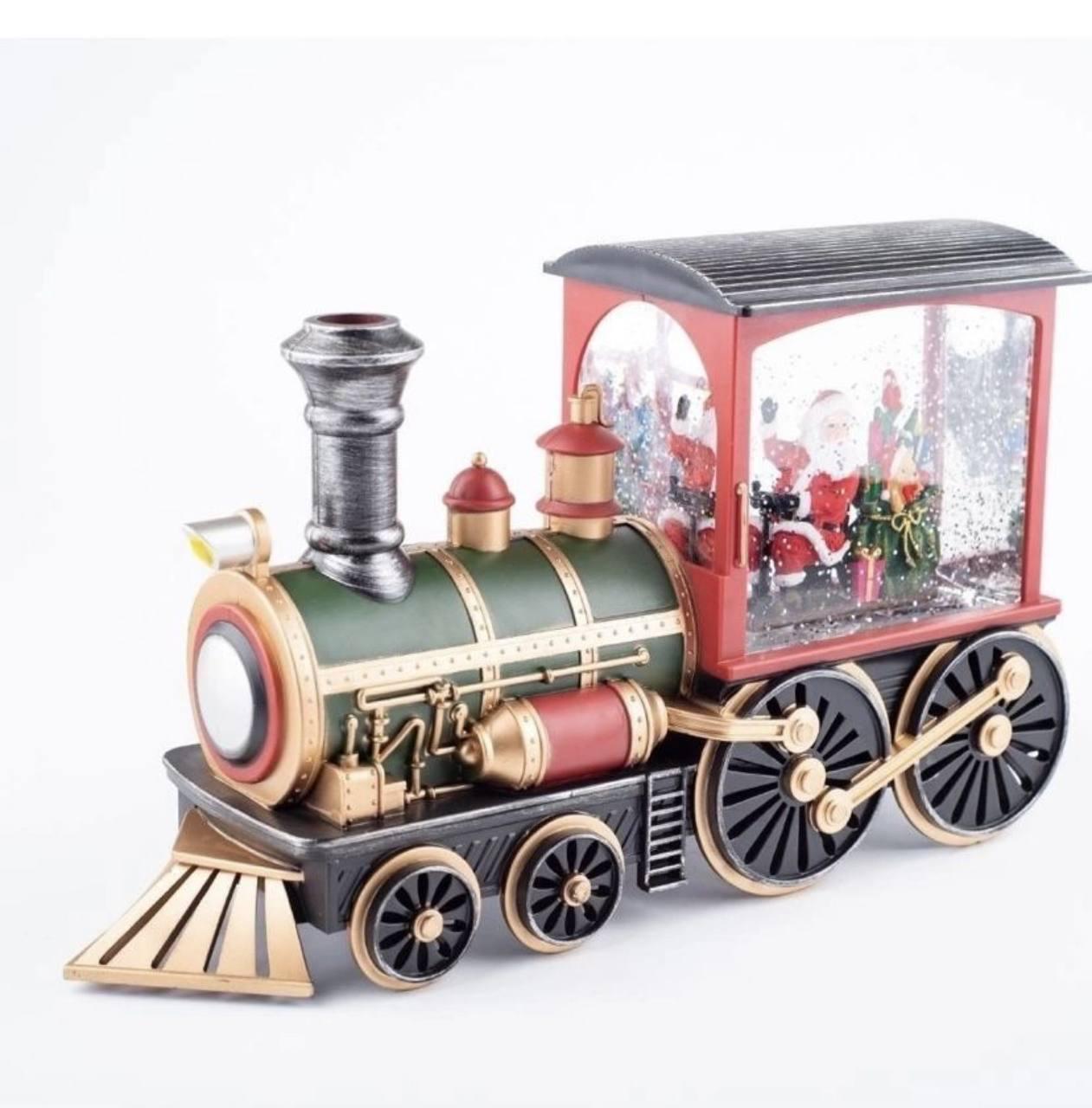 Ліхтар музичний новорічний Різдвяний поїзд на батарейках та від USB 32 см (26140881) - фото 14 Ліхтар музичний новорічний Різдвяний поїзд на батарейках та від USB 32 см (26140881) - фото 14