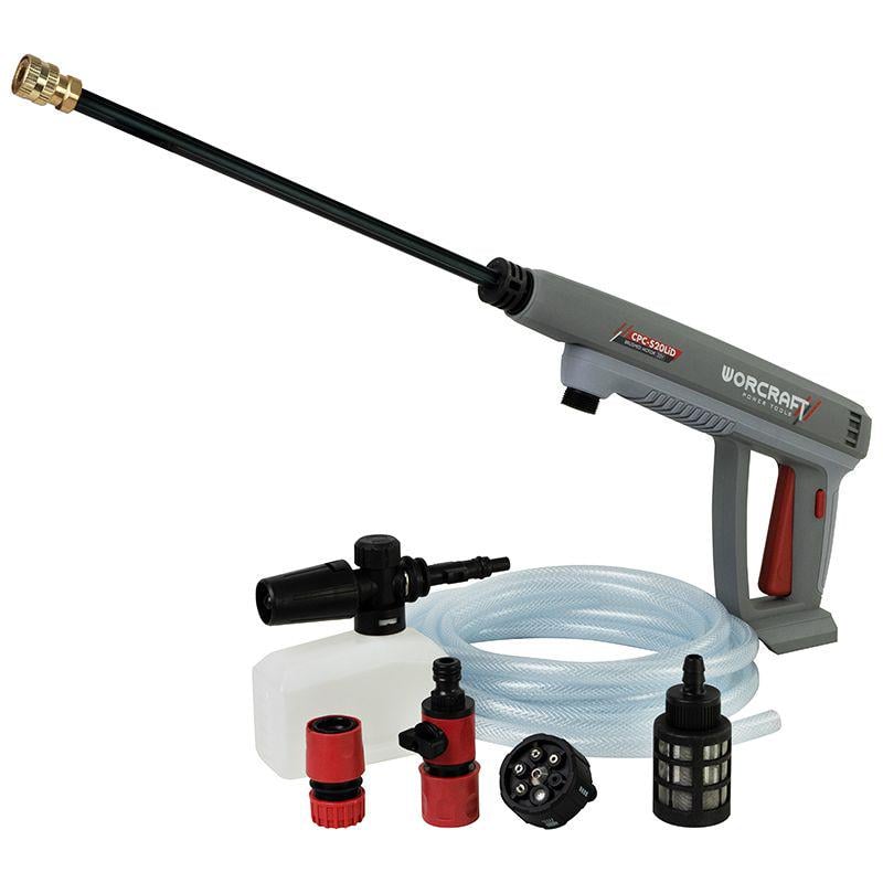 Мийка високого тиску акумуляторна WORCRAFT CPC-S20LiD з АКБ 4А і ЗП - фото 10