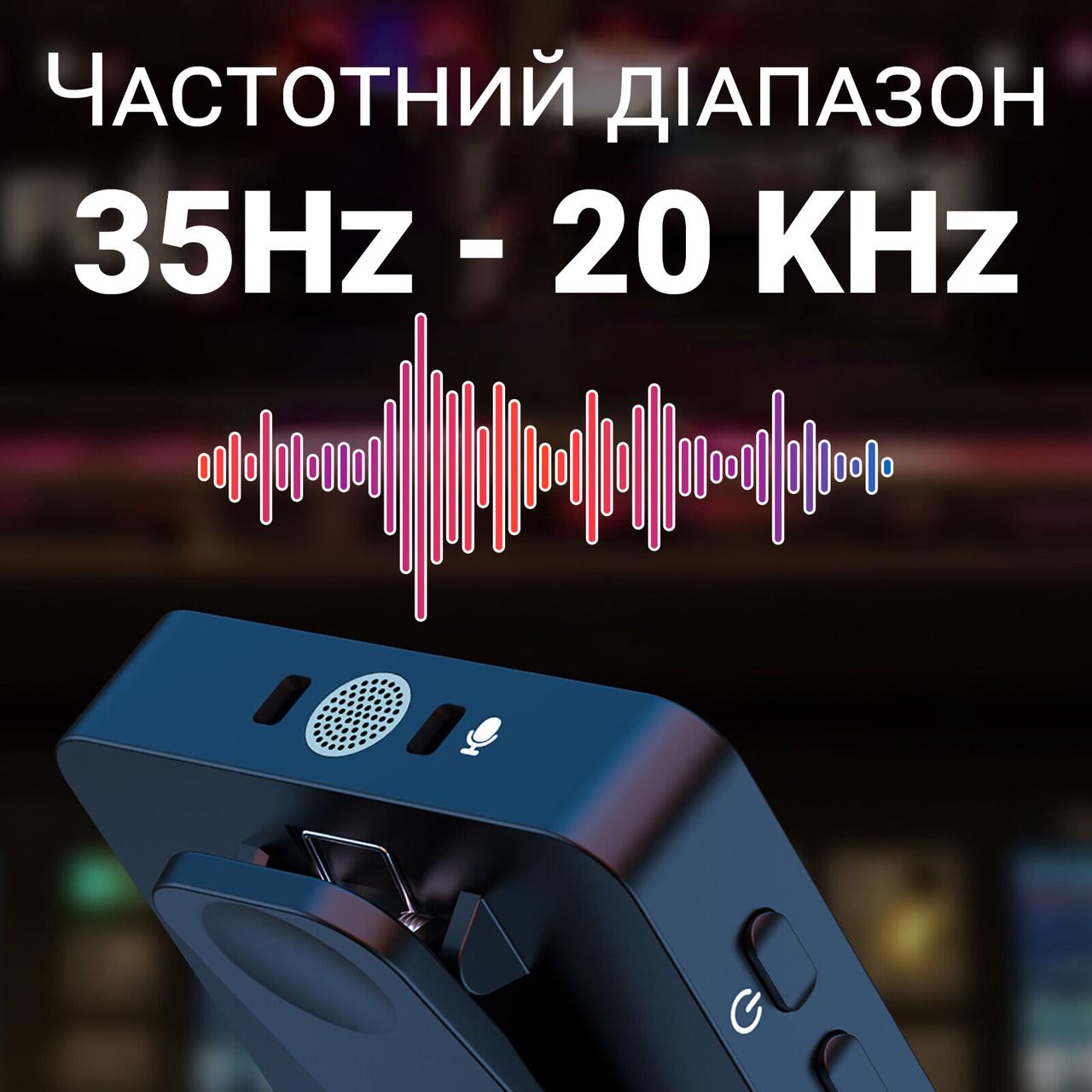 Радіосистема з петличним мікрофоном Savetek P36 Lightning бездротова для iPhone/iPad - фото 7