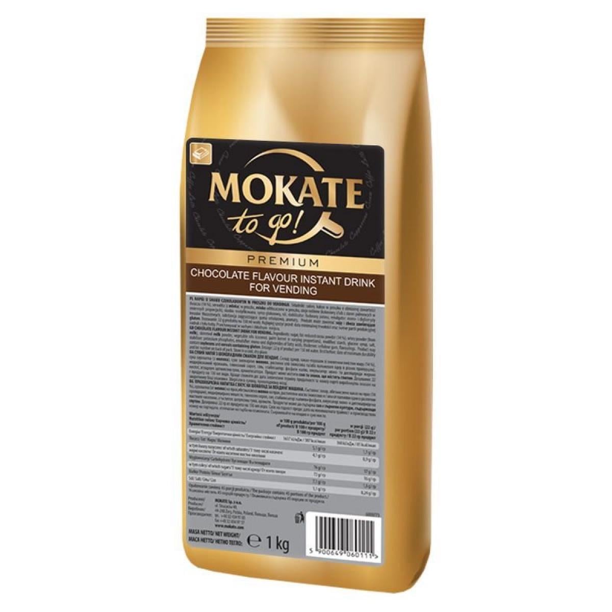 Гарячий шоколад Mokate Chocolate Drink Premium 14% 1 кг (32479065)