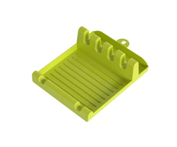 Підставка для кухонних приладів та кришок Зелений (984)