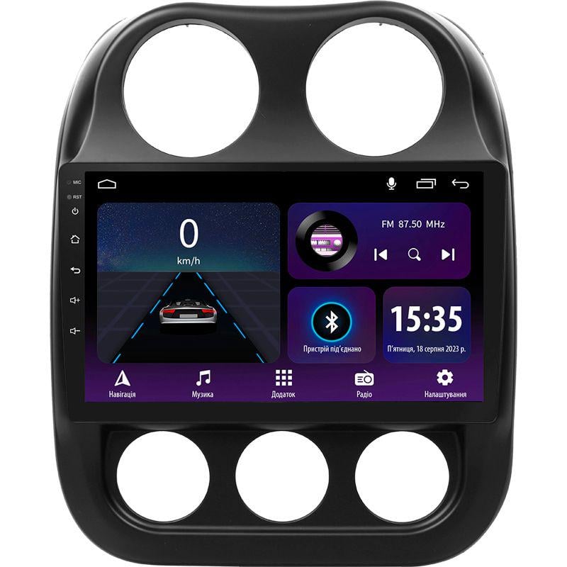 Штатная магнитола Sigma E10232 2/32 GB для Jeep Compass 1 MK 2009-2015 г. 10" (AR-82778)