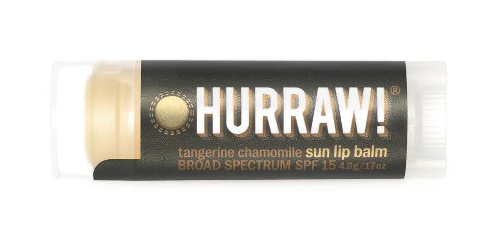 Бальзам для губ Hurraw! Sun Lip Balm Tangerine Chamomile 4,8 г (SPF15)