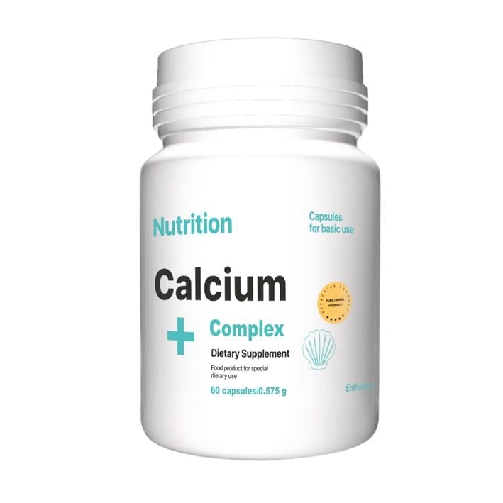 Минерально-витаминный комплекс Кальций+ EntherMeal Calcium+ 60 капс. - фото 