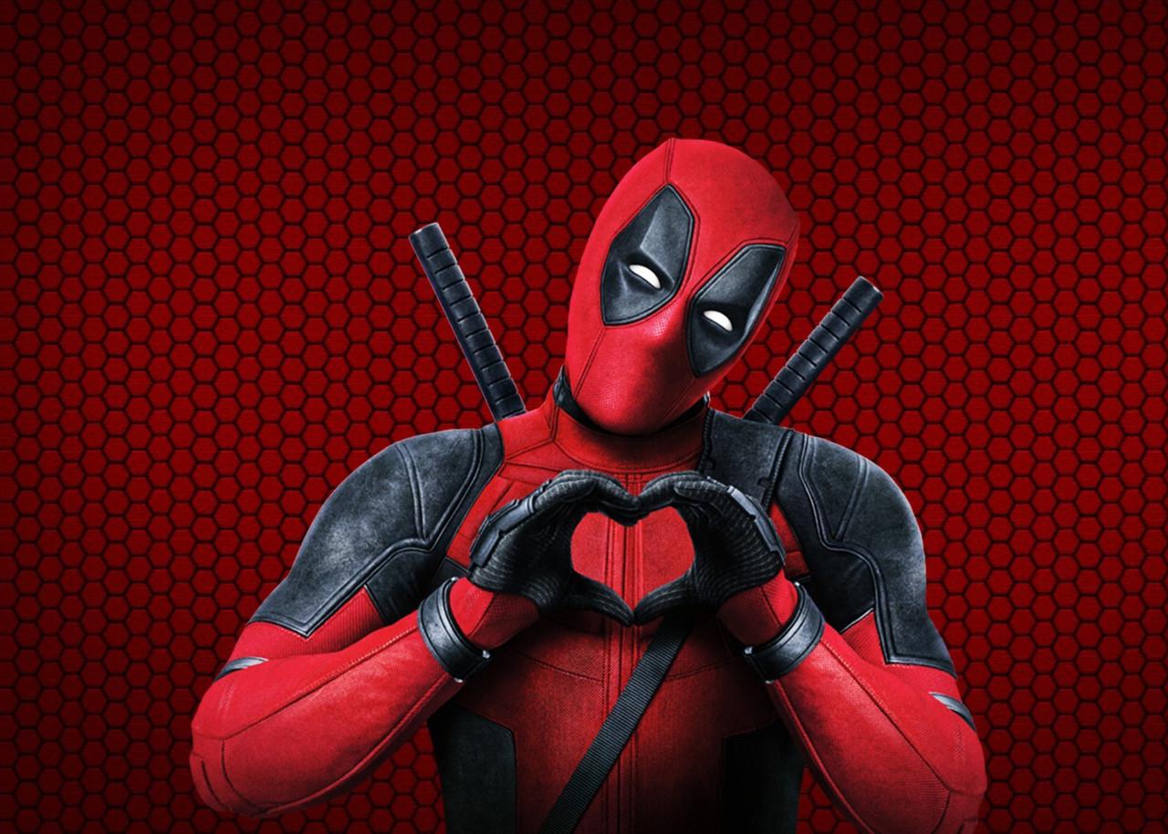 Картина постер Gee! Deadpool Дэдпул минимализм 60х40 см DP.09.003