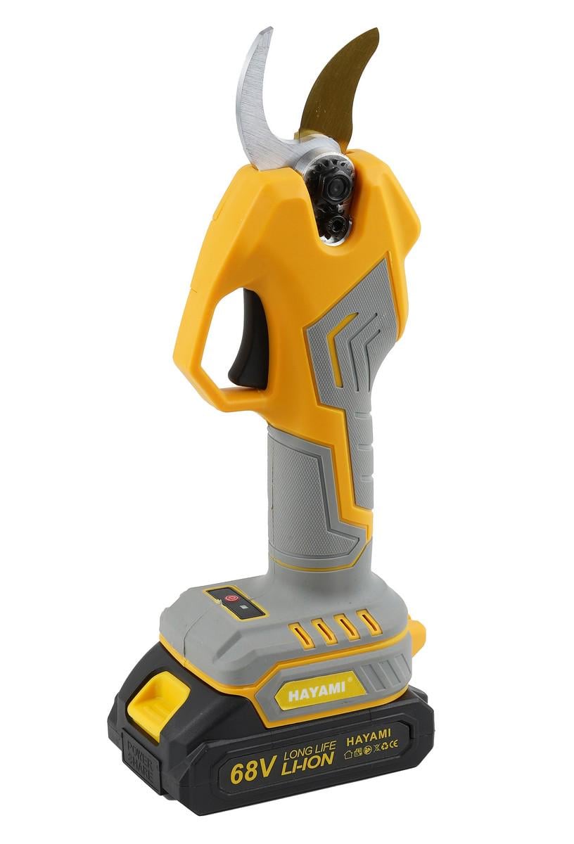 Секатор садовый аккумуляторный Hayami HA-1027 68V 2 аккумулятора (ins644)