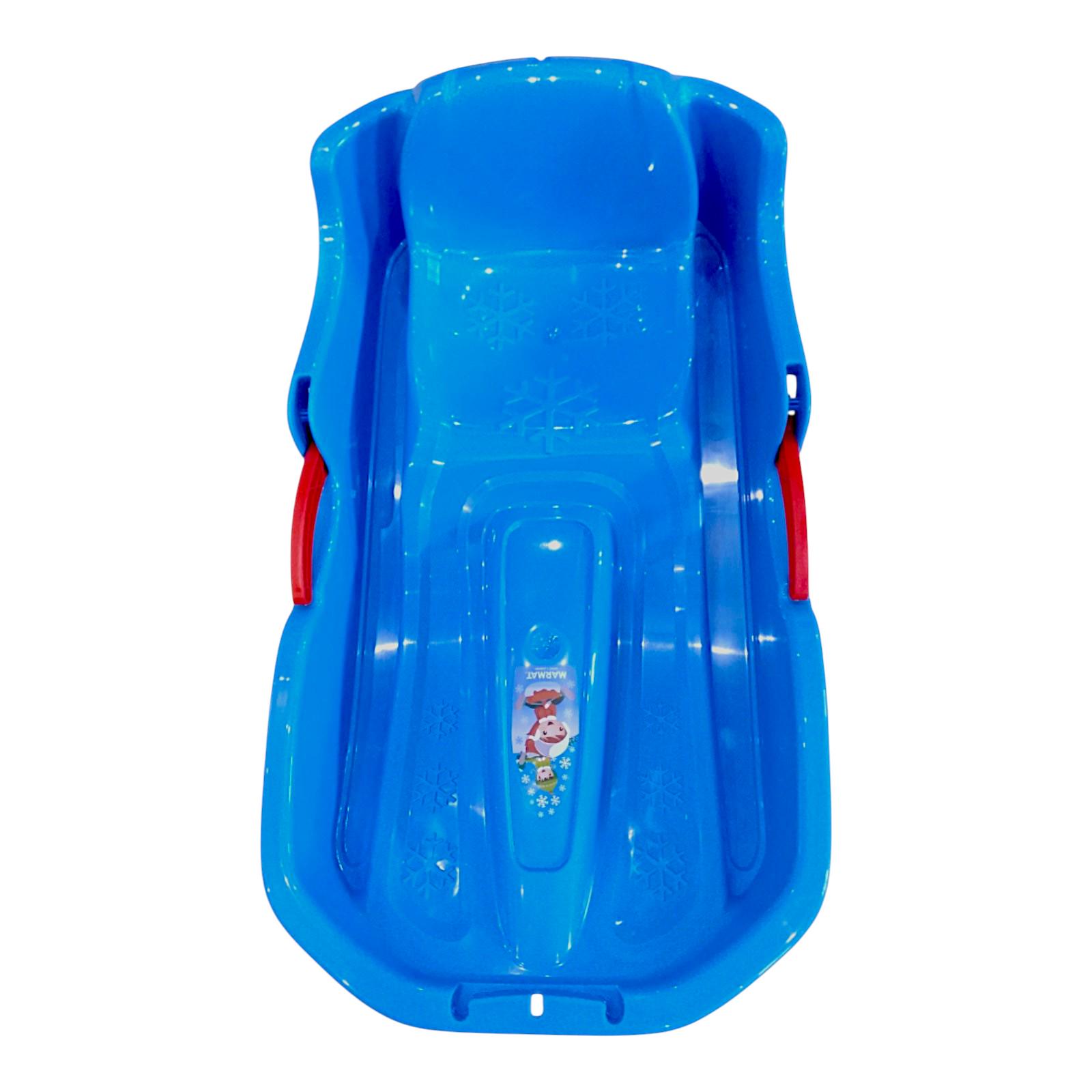 Санки дитячі з гальмами Marmat Speed Bob Синій (11137) - фото 3 Санки дитячі з гальмами Marmat Speed Bob Синій (11137) - фото 3