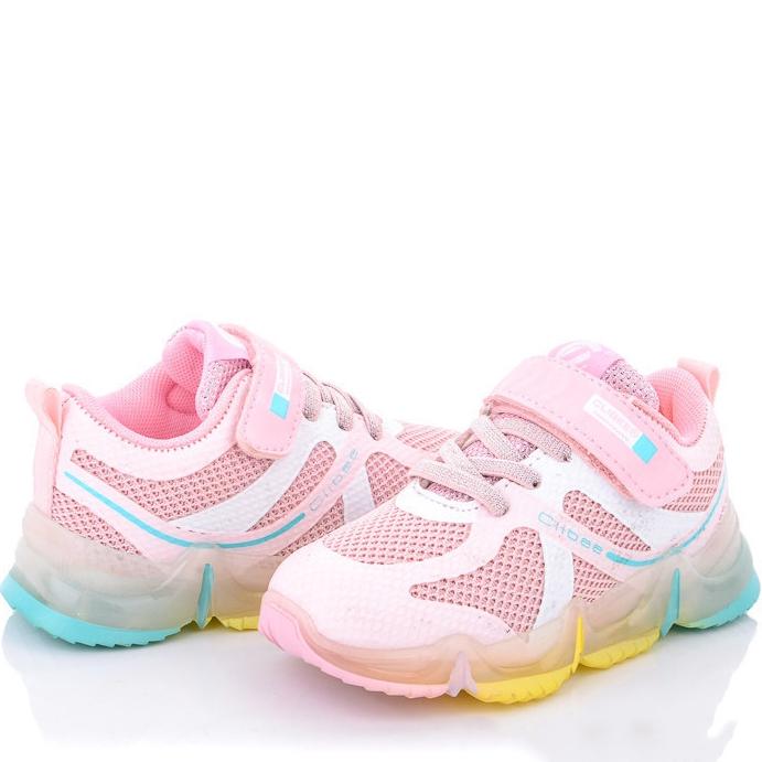 Текстильні кросівки Clibee LE51-1-p р. 30 Рожевий