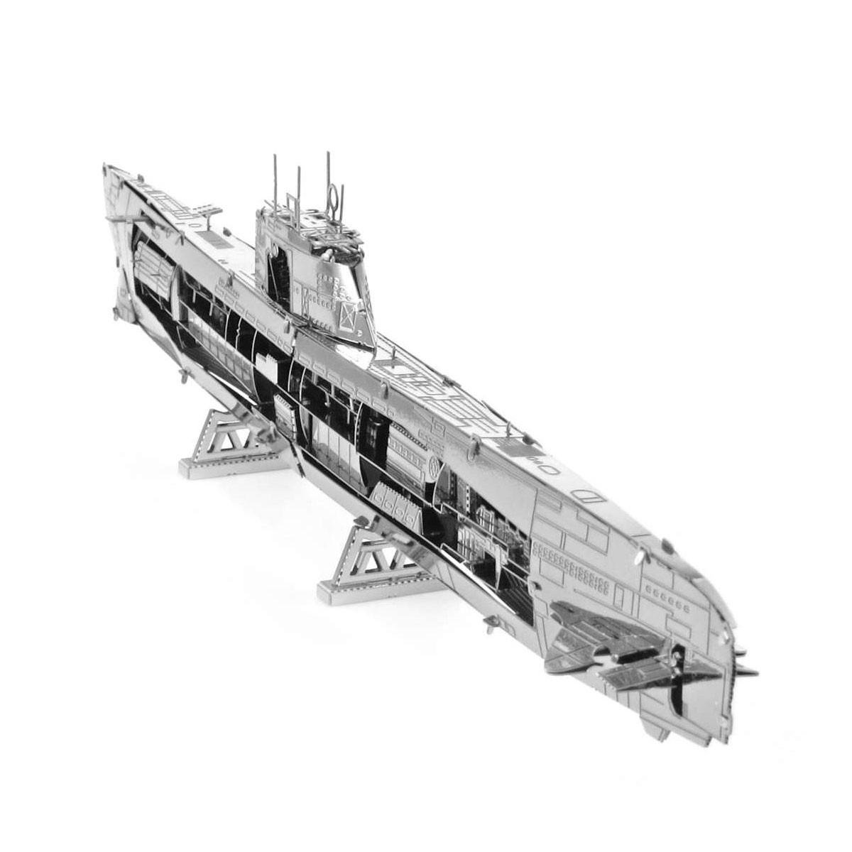 Конструктор металлический Metal Earth German U-boat Type XXI MMS121 3D - фото 3