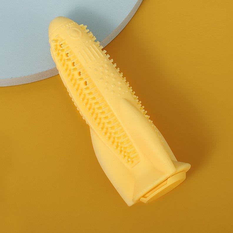 Іграшка-годівниця для тварин 11960 14х5 см Жовтий (4571525) Іграшка-годівниця для тварин 11960 14х5 см Жовтий (4571525)