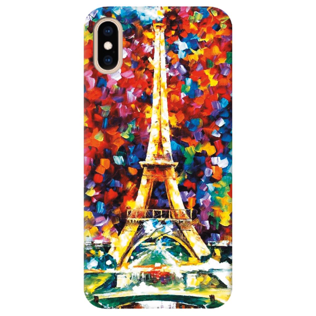 Силіконовий чохол Zorrov для Apple iPhone XS Max - Paris dream (11210040206052180)