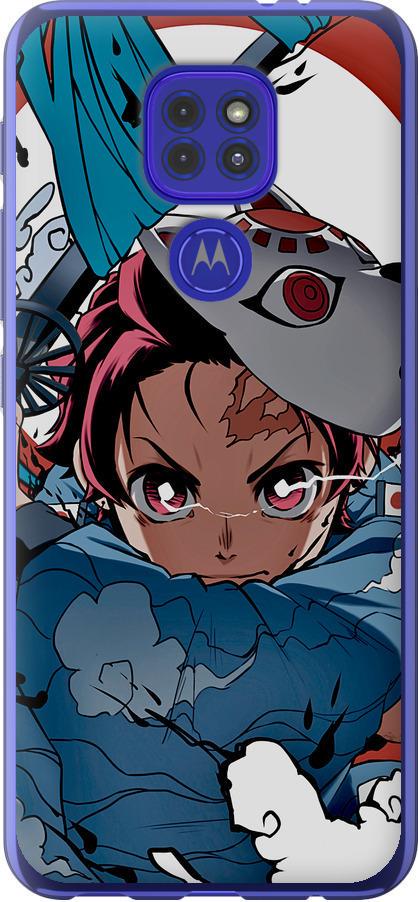 Чехол на Motorola G9 Play Танджиро Камадо (5574u-2105-42517)