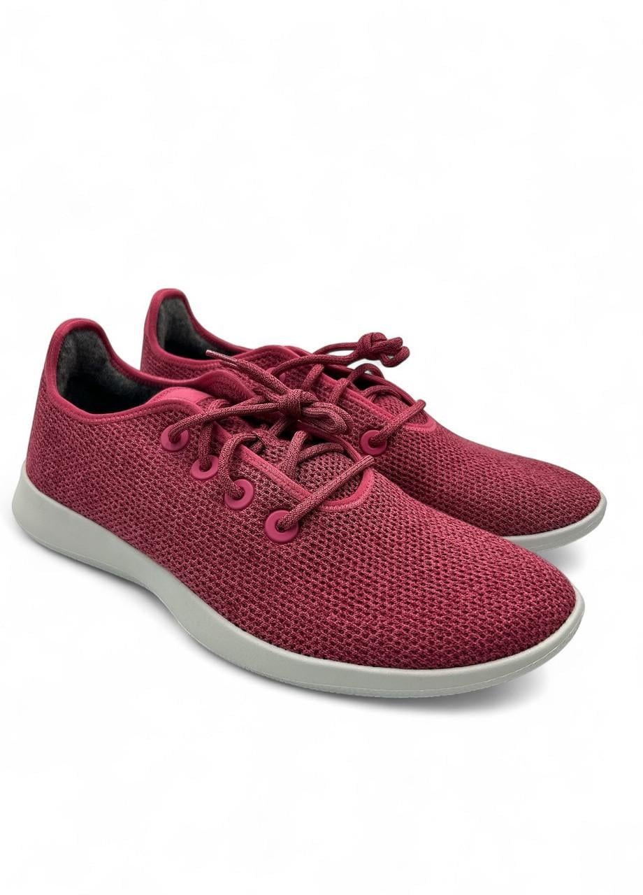 Кроссовки мужские Allbirds Tree Runner lux р. 46/47 31,5 см Бургунди (2798274243)
