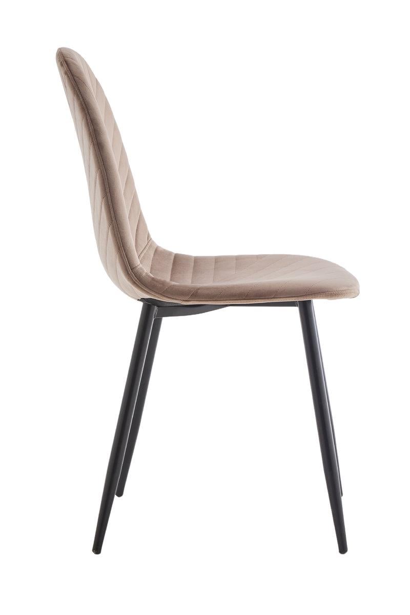 Кухонний стілець Мікс Меблі ЯРІС велюр Бежевий (27897730) - фото 2 Кухонний стілець Мікс Меблі ЯРІС велюр Бежевий (27897730) - фото 2