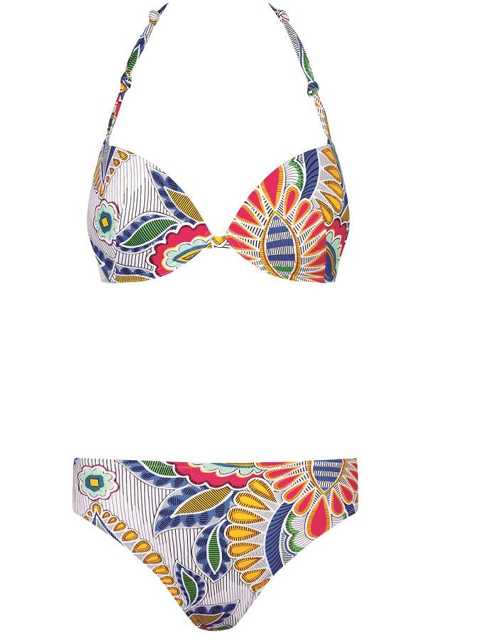 Купальник раздельный HUIT 8 Mango Tango 20/305 75C/38 Hibiscus (3417853864920)