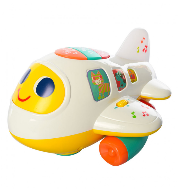 Самолет детский музыкальный Hola 6103 с регулировкой громкости - фото 2 Самолет детский музыкальный Hola 6103 с регулировкой громкости - фото 2