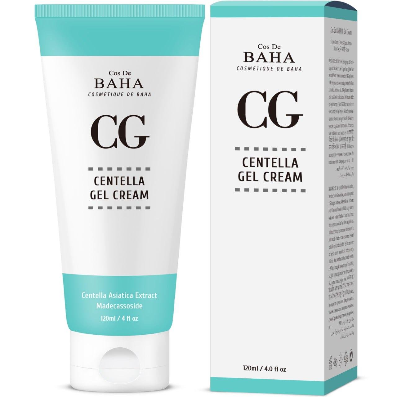 Крем с центелой Cos De BAHA Centella Gel Cream успокаивающий 120 мл