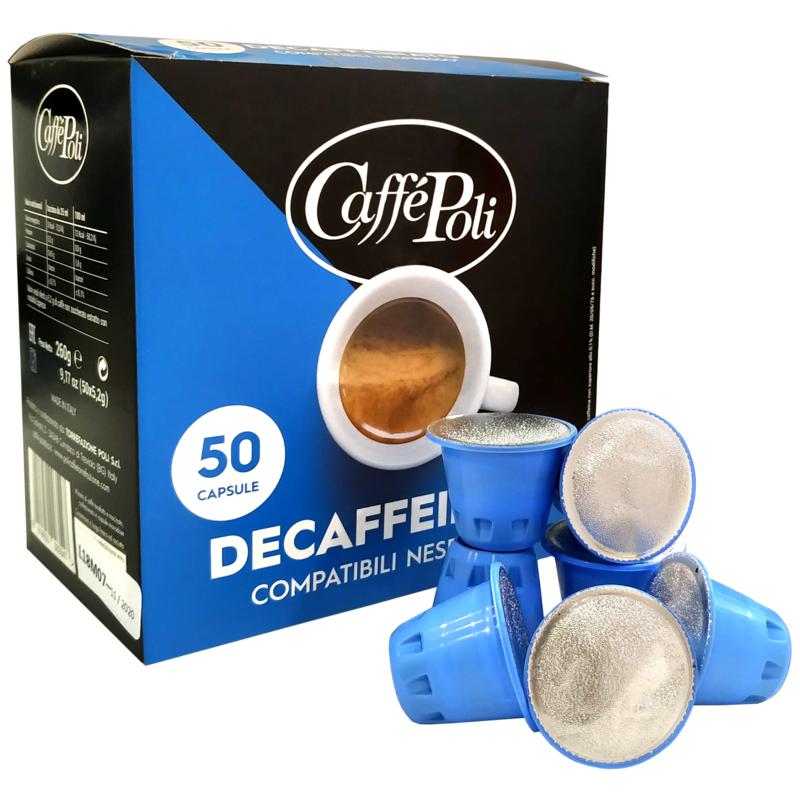 Кофе в капсулах Nespresso Caffe Poli Decaffeinato 50 шт. (NA1897700)