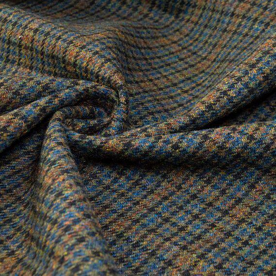 Тканина костюмна IDEIA Клітина 1,5 м Коричневий/Синій (2200004255903)