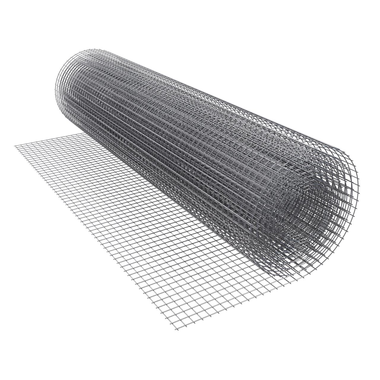 Сітка зварна сталева оцинкована 12х12 мм товщина 1.4 1 м.пог в рулонах (2766800806/К1868)