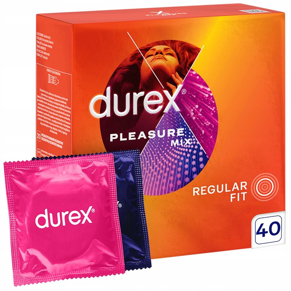 Презервативи Durex Pleasure mix 40 шт.