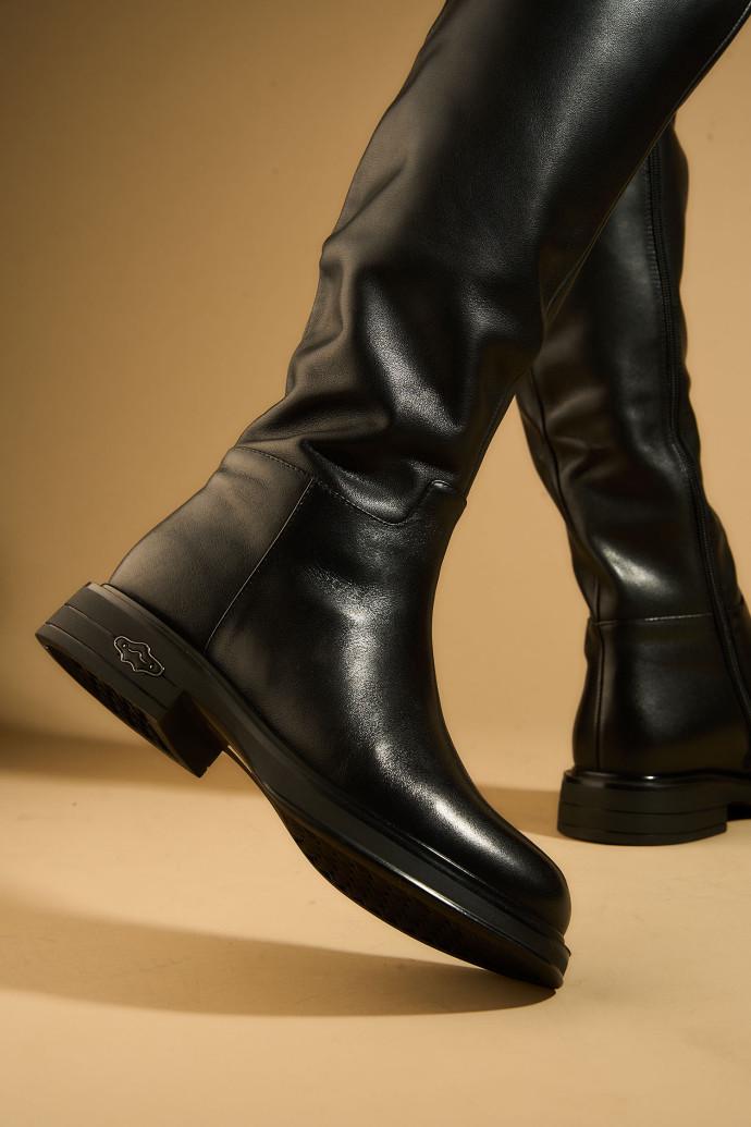 Сапоги женские Fabio Monelli р. 38 Черный (180153)