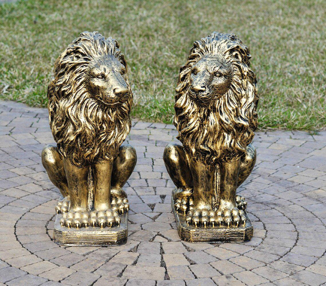 Садовая фигура Лев левый и Лев правый 53 см (689-dff93)