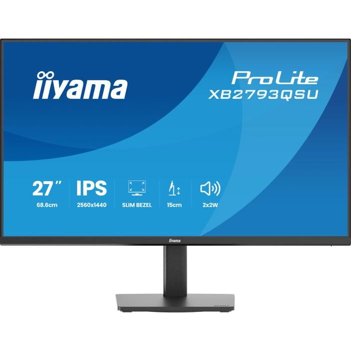 Монитор Iiyama ProLite XB2793QSU-B1 Matte Black (35386500)
