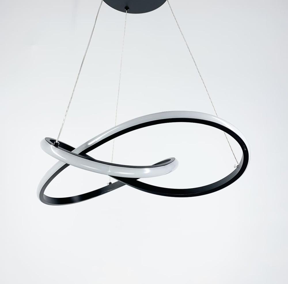 Люстра подвесная Led 100х52 см Черный (SG 12 BK)