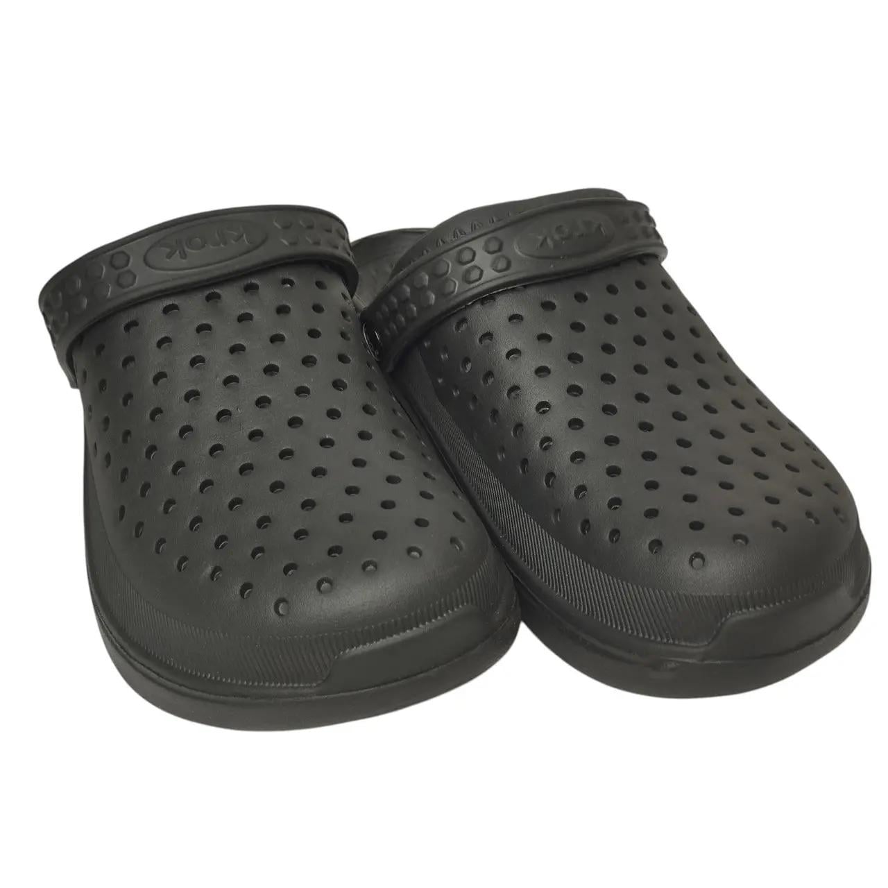 Сабо мужские перфорация Шаг р. 45 29 см Черный (33252818)