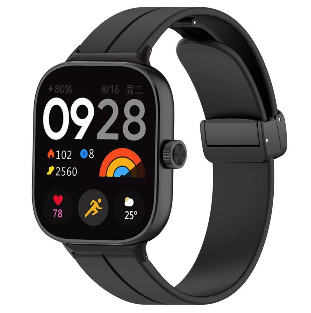 Ремешок Primolux Magnetic Silicone для часов Xiaomi Redmi Watch 5/Xiaomi Smart Band 9 Pro Black (2618094854) - фото 2 Ремешок Primolux Magnetic Silicone для часов Xiaomi Redmi Watch 5/Xiaomi Smart Band 9 Pro Black (2618094854) - фото 2