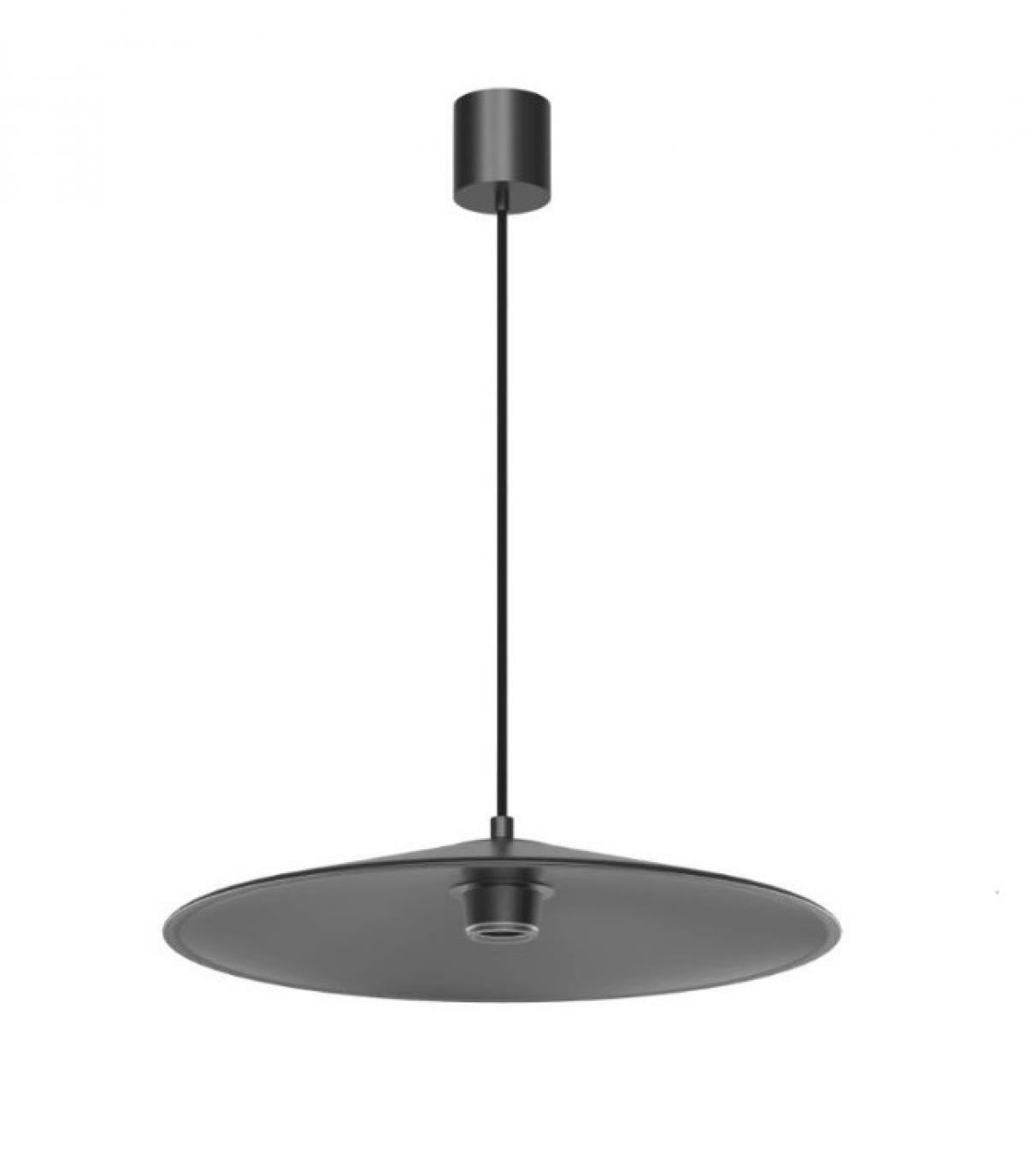 Светильник подвесной Kloodi Deco PE-ALBA250 7W 3K BK Черный