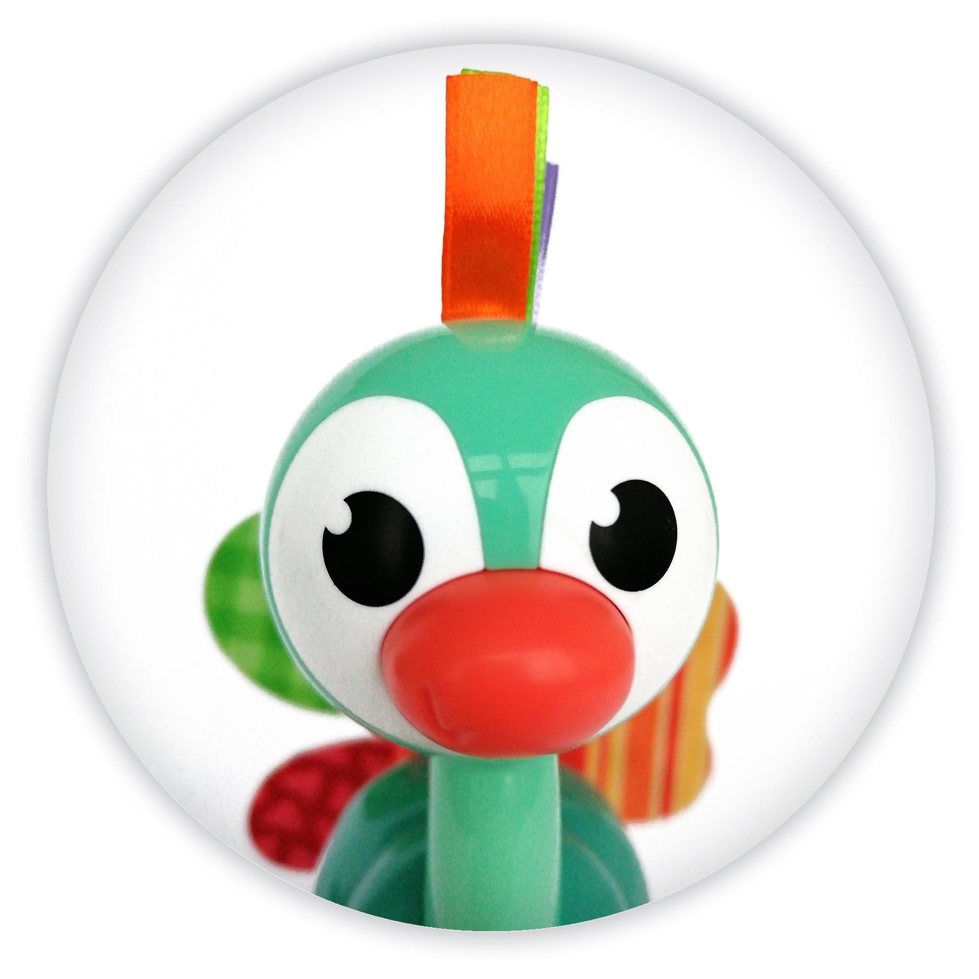 Брязкальце Play Smart Страусятко 23 см на присосі Різнокольоровий (110458STR) - фото 4 Брязкальце Play Smart Страусятко 23 см на присосі Різнокольоровий (110458STR) - фото 4