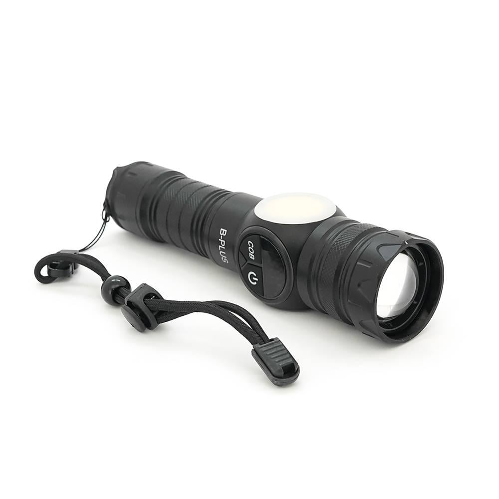 Ліхтарик BP-X707 P90 Zoom 5+2+2 режими магніт індикація заряду USB кабель (28461)