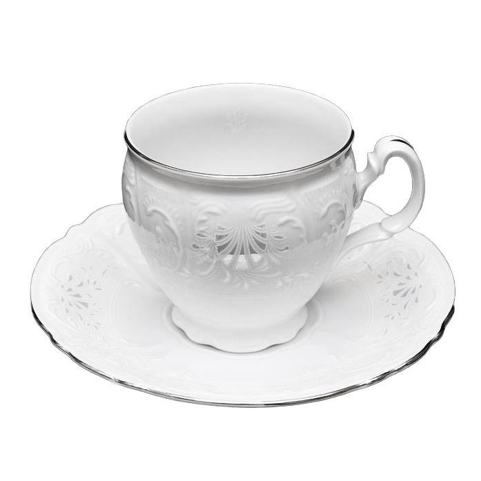 Набор чашек с блюдцами Thun bernadotte 240 мл 12 пр./6 п. (00000000737)