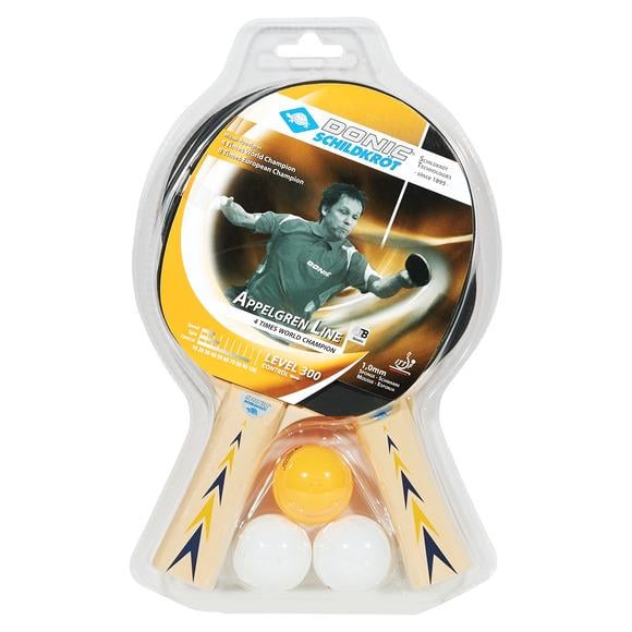 Набор для настольного тенниса Donic Appelgren 300 2 ракетки/3 мяча