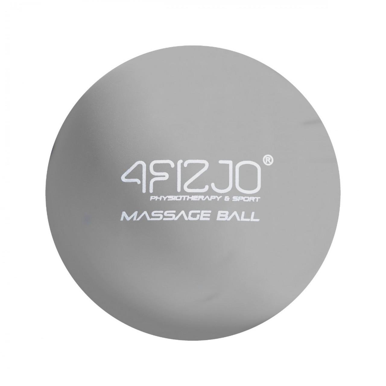 Масажний м'яч 4FIZJO Lacrosse Ball 6,25 см 4FJ0321 Grey