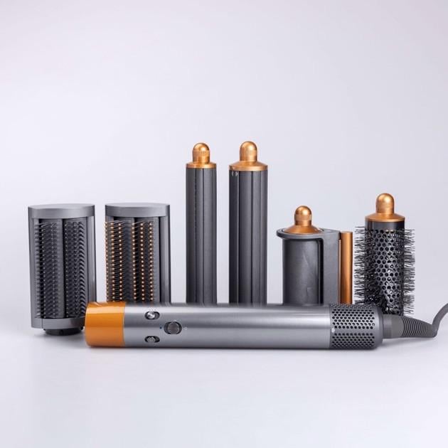 Фен-стайлер для волос Smart X Airwrap Complete Long 6в1 с насадками 3 режима 1300 Вт Серый (2543395781)
